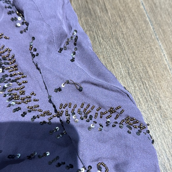 Madison Marcus sleeveless beaded blouse sz S - Picture 5 of 5